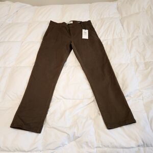 Kenneth Cole Pant Olive Green 32X30 New With Tag